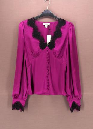 Нова ніжна блузка "oasis" з довгим рукавом, uk10/eur38.