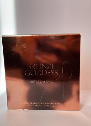 Estee lauder bronze goddess powder бронзуюча компактна пудра