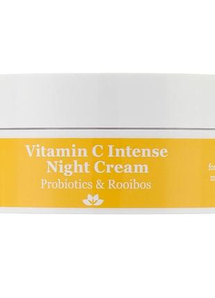 Інтенсивний нічний крем з вітаміном с, пробіотиками  derma e vitamin c intense night cream 30 ml
