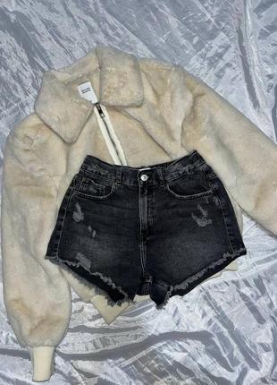 Джинсовые шорты zara