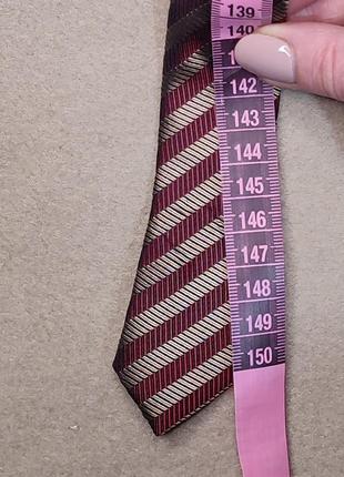 Шелковый галстук, замеры 148 х 10.3 zignone5 фото