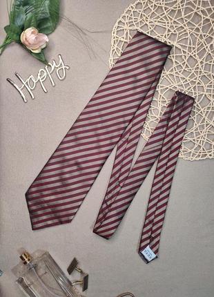 Шелковый галстук, замеры 153 х 10 zignone