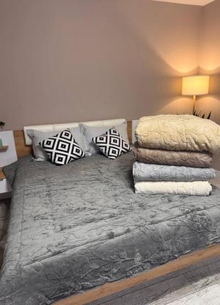 Двусторонний плед-одеяло евро