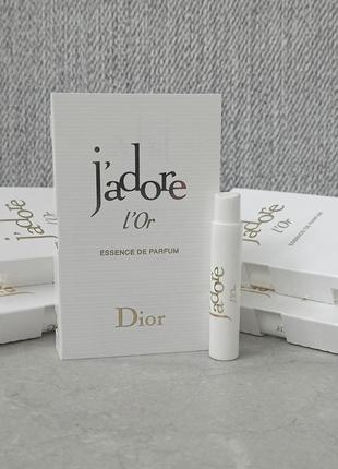 Dior j'adore l'or essence de parfum пробник для женщин (оригинал)