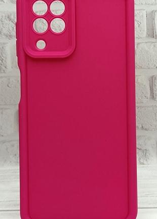 Чехол shock case для samsung galaxy m22 / m225 бампер силиконовый розовый
