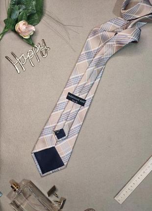 Шелковый галстук, замеры 152 х 104 фото