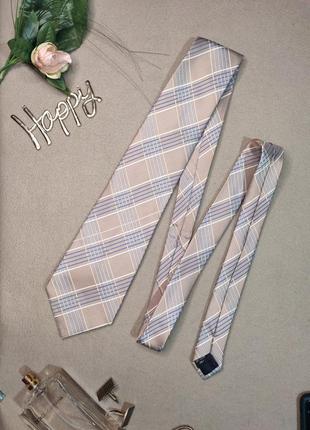 Шелковый галстук, замеры 154 х 10