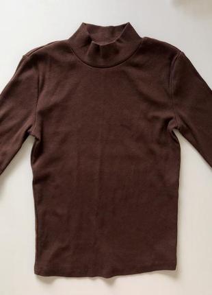 Базовий гольф водолазка кофта під горло футболка базова зара zara