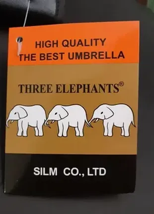 Зонт три слона лидер качества автомат на 12 спиц парасолька антиветер