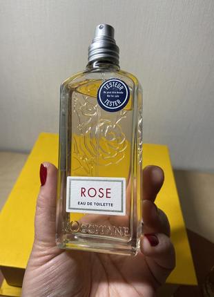 Loccitane rose туалетная вода 75 мл3 фото