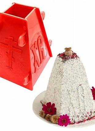 Форма розбірна для сирної пасхи (велика 1 кг.)