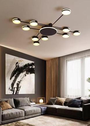 Стельова світлодіодна люстра
