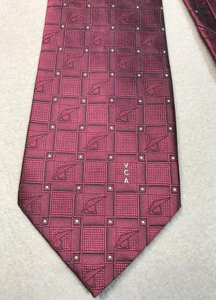 Шелковый галстук, замеры 152 х 9.52 фото