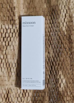 Mixsoon - bean eye cream - крем під очі з ферментами сої - 20ml