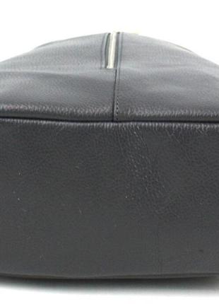 Жіночий шкіряний рюкзак borsacomoda 14 л темно-сірий 841.0214 фото