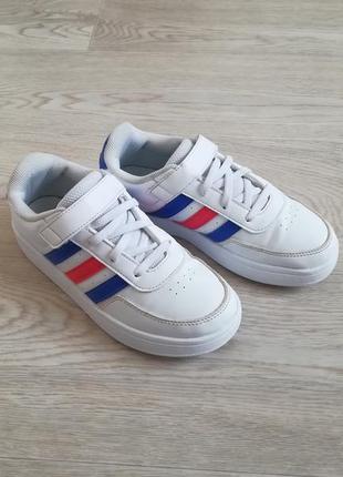 Кроссовки белые adidas grand court base 32 размер