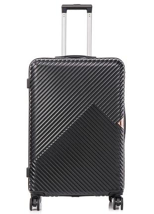 Чемодан дорожный 97 л semi line 28" (l) black чемодан туристический