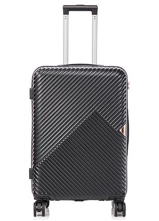Чемодан дорожный 67 л semi line 24" (m) black чемодан туристический