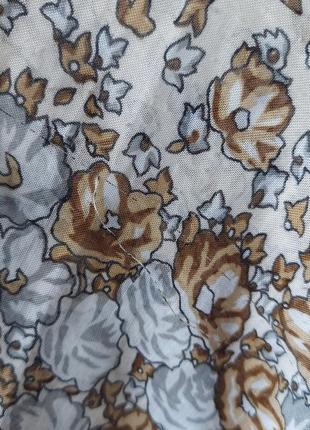 Платок цветочный