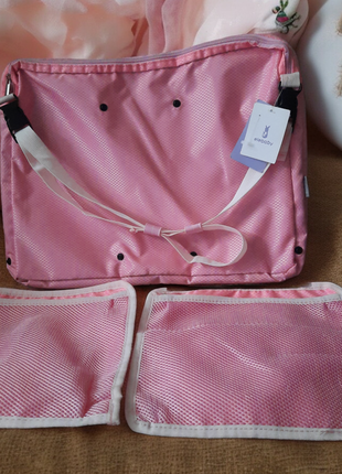 Новая качественная сумка-органайзер с пеленальным матрасом elebaby.4 фото