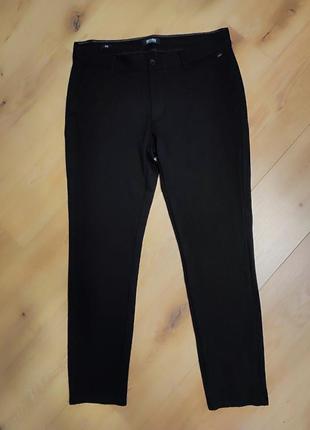 Брюки брюки брюки мужские черные only&sons slim mom man, размер xl