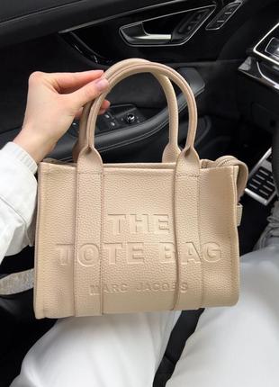 Женская сумка mj tote bag dark beige small