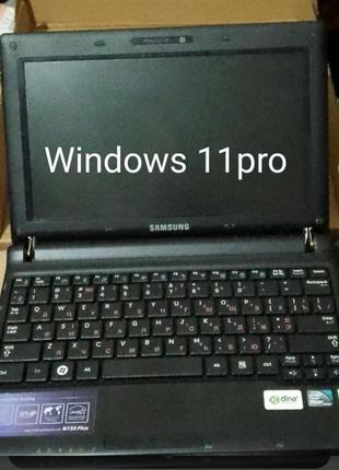 Samsung n150 ноутбук  с windows 11 новий акумулятор