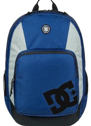 Городской рюкзак 23l dc the locker backpack синий с серым