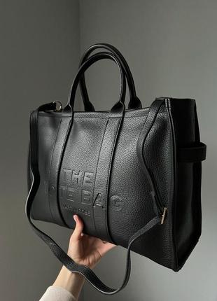 Женская сумка marc jacobs tote bag black