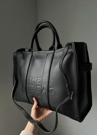 Женская сумка marc jacobs tote bag black2 фото
