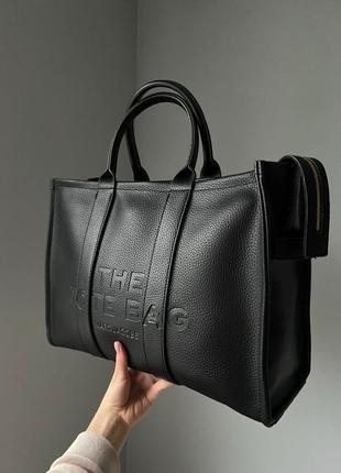 Жіноча сумка marc jacobs tote bag black5 фото