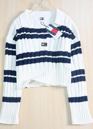 Джемпер tommy hilfiger кофта полосатая7 фото