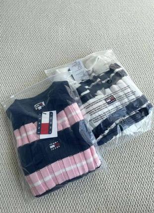 Джемпер tommy hilfiger кофта полосатая9 фото