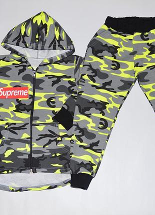 Костюм дитячий камуфляжний, suprime розпродаж терміново