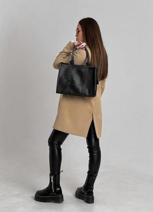 Жіноча сумка marc jacobs tote bag black mini7 фото