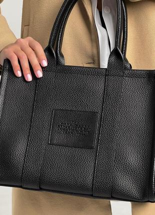 Жіноча сумка marc jacobs tote bag black mini2 фото