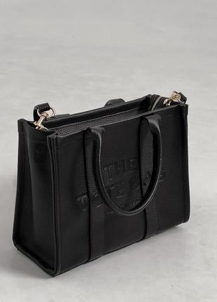 Женская сумка marc jacobs tote bag black mini9 фото