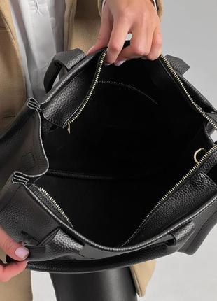 Жіноча сумка marc jacobs tote bag black mini8 фото