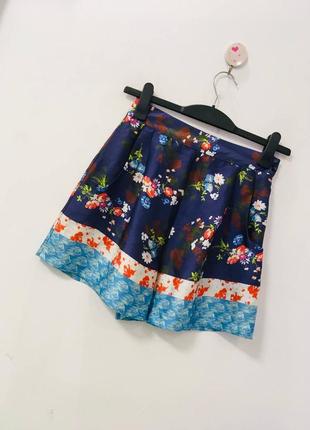 Сатиновые шорты с принтом от asos