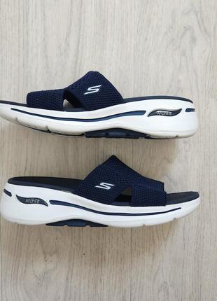 Skechers go walk arch fit шлепанцы5 фото