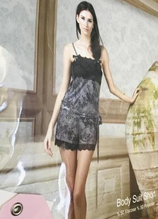 Боди xs s с кружевом