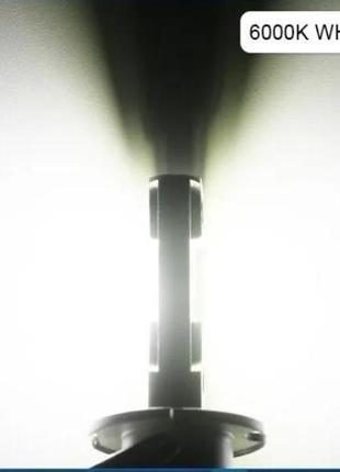 Мини led лампа h1 светодиодная,  правильный пучок света (1шт)8 фото
