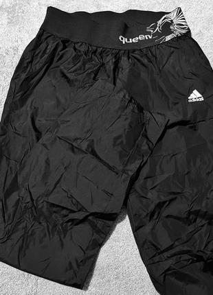 Женские спортивные плащевые штаны