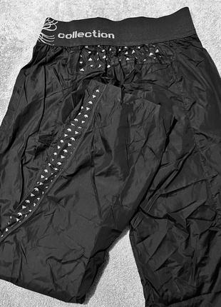 Женские спортивные плащевые штаны