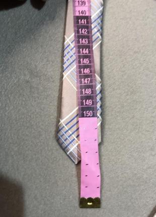Шелковый галстук, замеры 152 х 106 фото