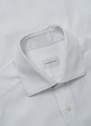 Ermenegildo zegna white shirt мужская рубашка