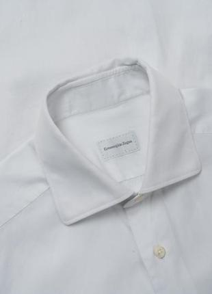 Ermenegildo zegna white shirt мужская рубашка