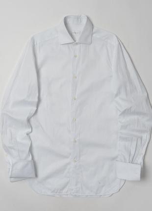 Ermenegildo zegna white shirt чоловіча сорочка2 фото