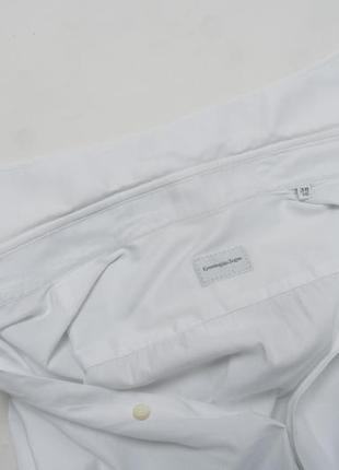 Ermenegildo zegna white shirt чоловіча сорочка8 фото