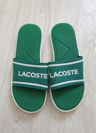 Lacoste l.30 slides шлепанцы6 фото